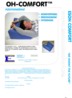 OH-Comfort™ - Positioneringskudde